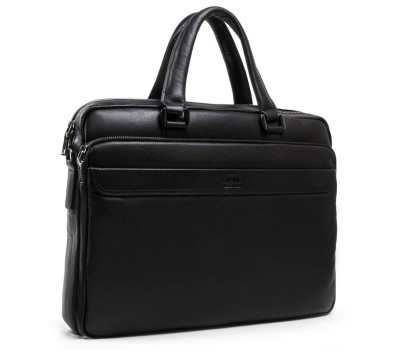 Сумка Чоловіча шкіряний Портфель BRETTON BE 1603-1 black