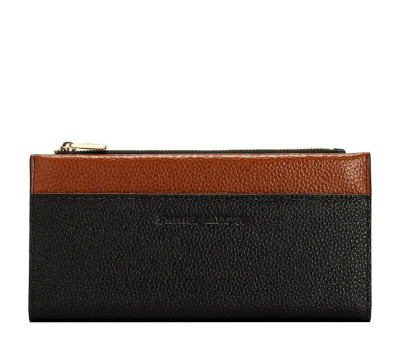 Гаманець жіночий Smith & Canova 26801 Althorp (Black-Tan)