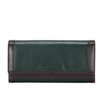 Гаманець жіночий Smith & Canova 26802 Althorp (Green-Brown)