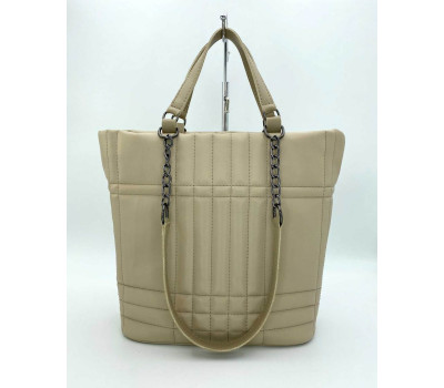 Жіночі сумки «Лексі» , бежева стьобана WeLassie