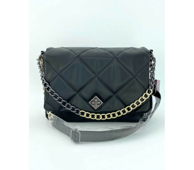 Жіноча сумка ом «Полі» чорна WeLassie