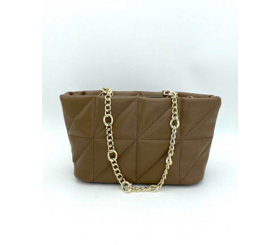 Маленька жіноча сумка «Холлі» кавова WeLassie