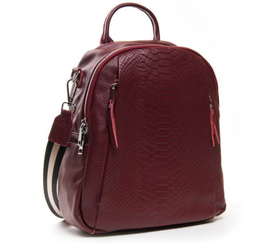 Сумка Жіноча Рюкзак шкіра ALEX RAI 28-8907-9 wine-red