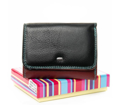 Гаманець Rainbow шкіра DR. BOND WRS-15 black