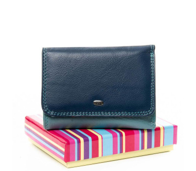 Гаманець Rainbow шкіра DR. BOND WRS-15 blue
