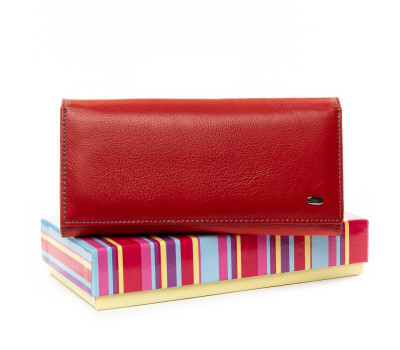 Гаманець Rainbow шкіра DR. BOND WRS-22M red
