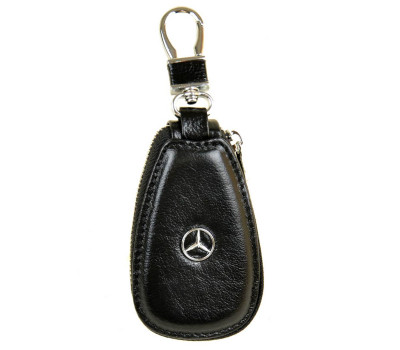 Автоключниця шкіра F633 Mercedes Black Podium