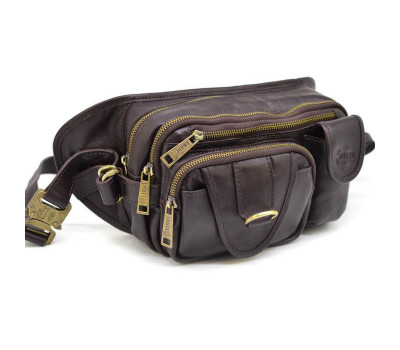 Кожаная мужская напоясная сумка GC-1560-4lx бренд TARWA