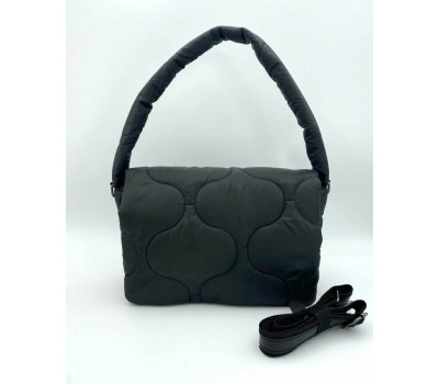 Сумка жіноча "Лола" чорна хвиля WeLassie