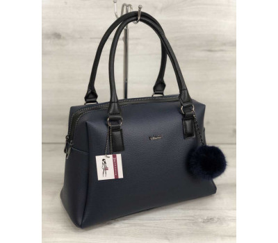 Женская сумка Агата синего цвета WeLassie