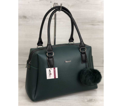 Женская сумка Агата зеленого цвета WeLassie