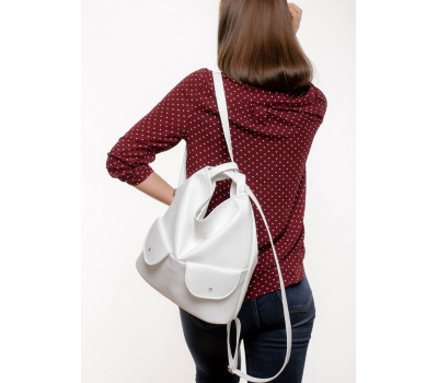 Жіночий рюкзак Sambag Asti XKH білий