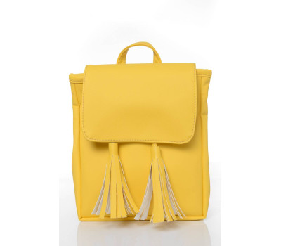 Жіночий рюкзак Sambag Loft SZN жовтий