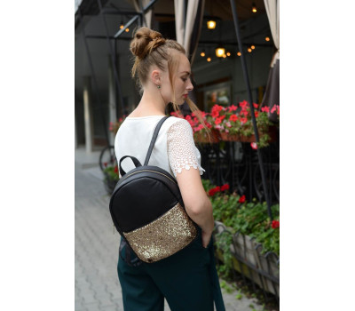 Жіночий рюкзак Sambag Brix KQHb чорний