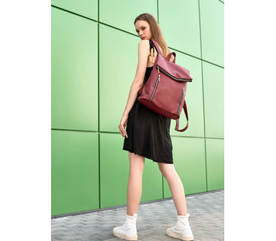Жіночий рюкзак Sambag Rene LZG бордо