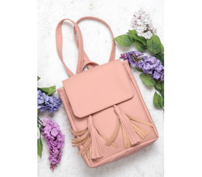 Жіночий рюкзак Sambag Loft SZNe пудра