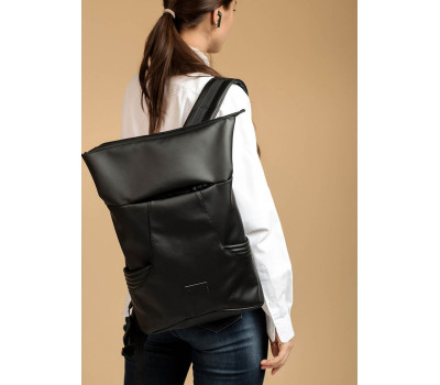 Жіночий рюкзак ролл Sambag RollTop X чорний