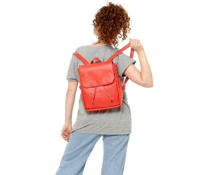 Жіночий рюкзак Sambag Loft MZN червоний