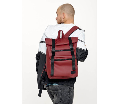 Чоловічий рюкзак ролл Sambag RollTop Zard бордо