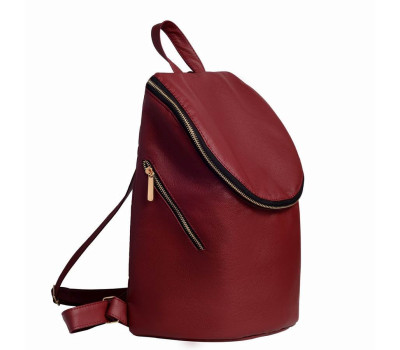 Жіночий рюкзак-циліндр Sambag бордо
