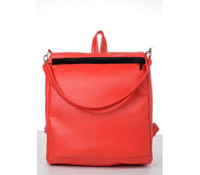 Жіночий рюкзак-сумка Sambag Trinity червоний