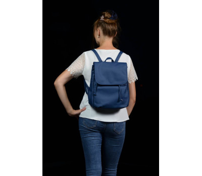 Жіночий рюкзак Sambag Loft MQN синій