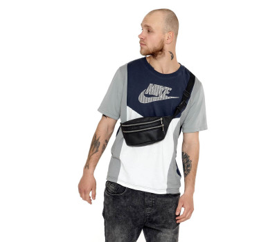 Чоловіча Сумка на пояс бананка Sambag Tirso  LTS чорна