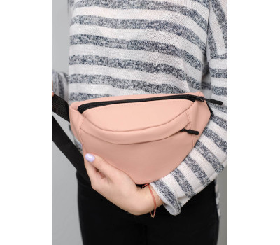 Поясная сумка бананка  Sambag Urban SKH пудра