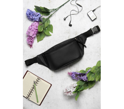 Сумка на пояс бананка Sambag Tirso  MQH чорний