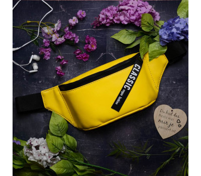 Сумка на пояс бананка Sambag Tirso  MCT жовтий