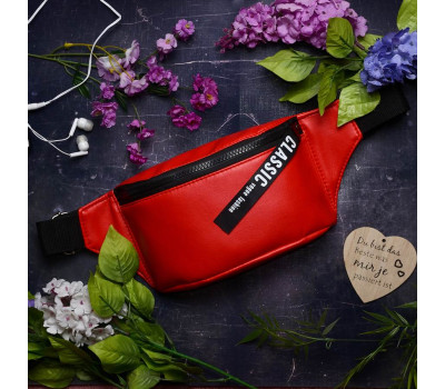 Сумка на пояс бананка Sambag Tirso  MCT червоний