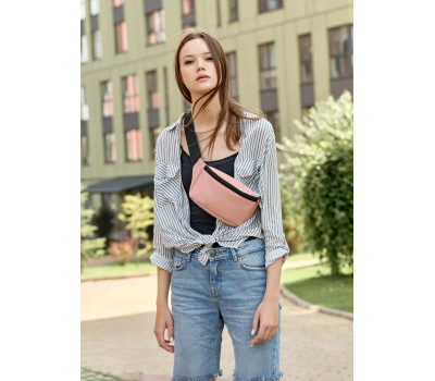 Сумка на пояс бананка Sambag Tirso  MSH пудра