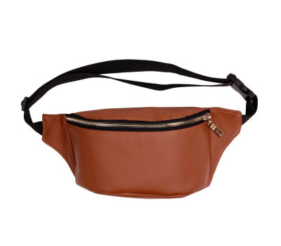 Сумка на пояс бананка Sambag Tirso  MSG коричневий