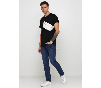 Чоловіча Сумка на пояс бананка Sambag Tirso LTS біла