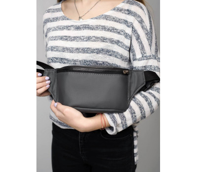 Сумка на пояс бананка Sambag Tirso  MST графітовий