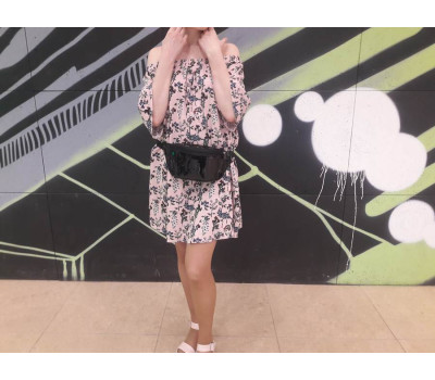 Поясная сумка бананка Sambag Tirso  MSH черная