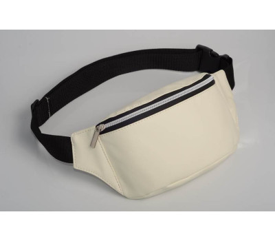 Поясная сумка бананка Sambag Tirso  MSSP молочный матовый