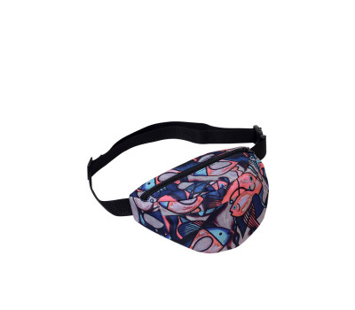 Поясная сумка бананка  Sambag Urban SKH рыбы