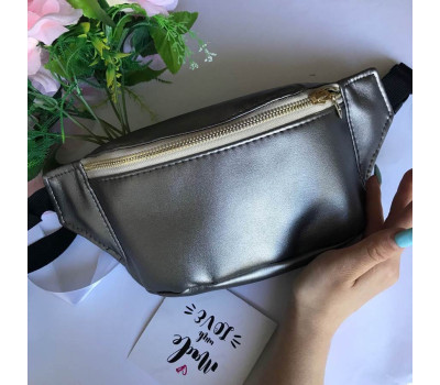 Поясная сумка бананка Sambag Tirso  MSO silver dark
