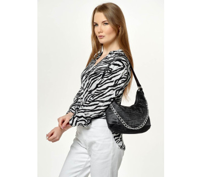 Женская сумка лодочка Sambag black