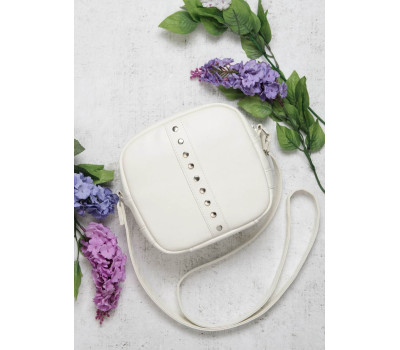 Женская сумка кроссбоди  Sambag Bale белая