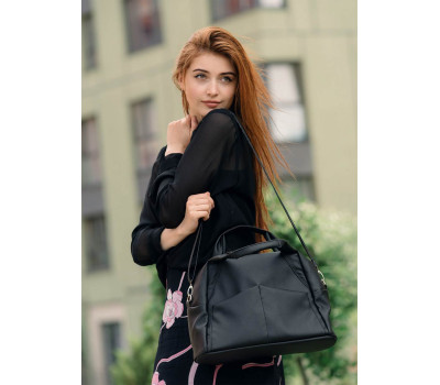 Жіноча спортивна сумка Sambag Vogue BQS чорна