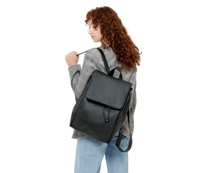 Женский рюкзак Sambag Loft LZN черный