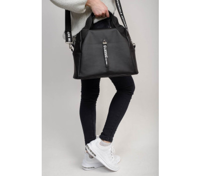 Жіноча спортивна сумка Sambag Vogue BZT чорна