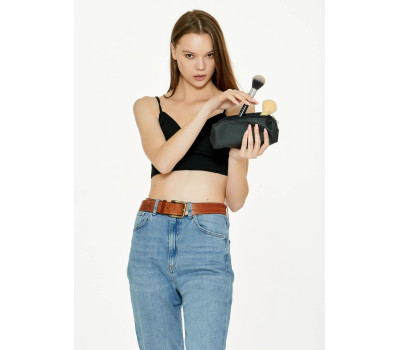 Жіноча косметичка Sambag Candy SSH чорна