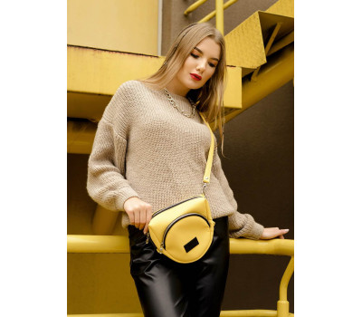 Женская сумка кроссбоди Sambag Sofi желтая