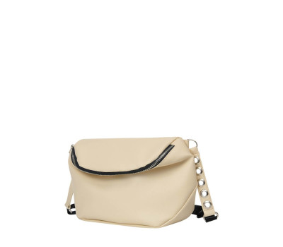 Женская сумка Sambag Milano молочная матовая