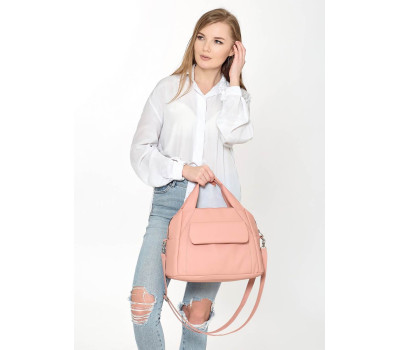 Жіноча спортивна сумка Sambag Vogue BKS пудра