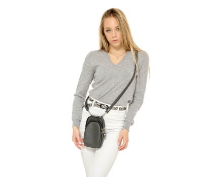 Женская сумка Sambag Modena графитовая