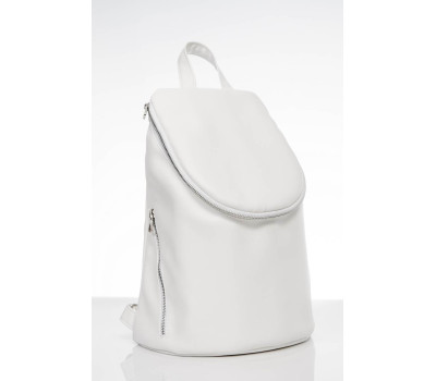 Жіночий рюкзак-циліндр Sambag  білий